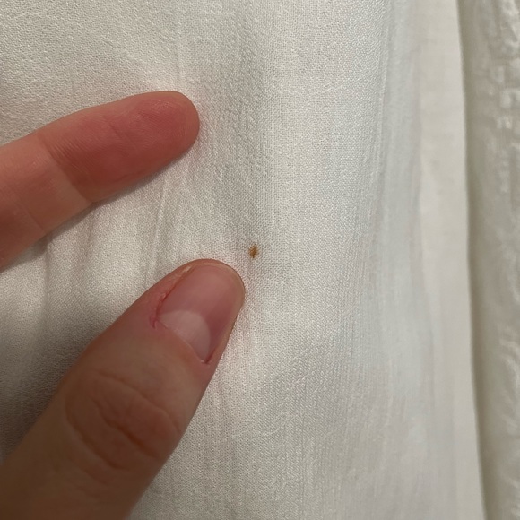 Zara White Embroidered Dress - Picture 5 of 6